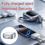 140W Smart Auto Eject Charger Automatic Power off Mobile Phone Charging Accessories Automatic Power-Off Charger