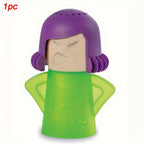 Angry Mama Microwave Cleaner - Effortlessly Eliminate Grease and Odors for a Sparkling Clean Kitchen!