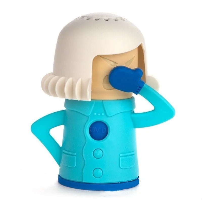 Angry Mama Microwave Cleaner - Effortlessly Eliminate Grease and Odors for a Sparkling Clean Kitchen!
