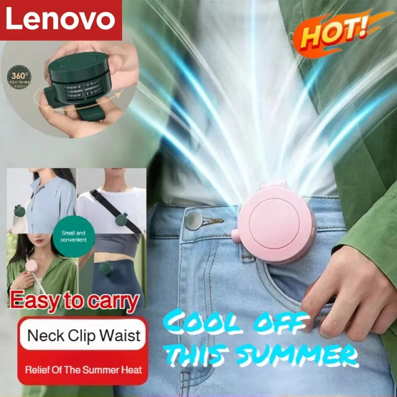 Hanging Clip Small Fans Usb Portable Mini Small Electric Fan Light Sound Portable Desktop Handheld Fan Outdoor Cooling