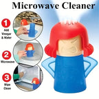 Angry Mama Microwave Cleaner - Effortlessly Eliminate Grease and Odors for a Sparkling Clean Kitchen!